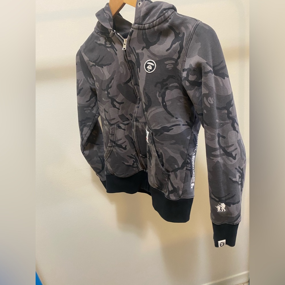 AAPE A bathing ape camp hoodie